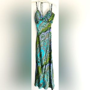 Beautiful Paisley Prom/Formal Dress - Size 6